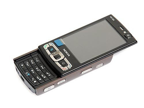 Nokia N95 skenování fotoaparát